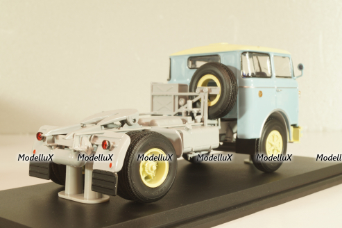 Skoda-706 RTTN tractor 1966, light blue/grey, SSM1306, SSM 1:43