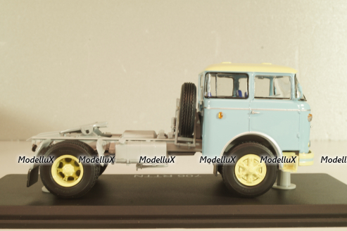 Skoda-706 RTTN tractor 1966, light blue/grey, SSM1306, SSM 1:43