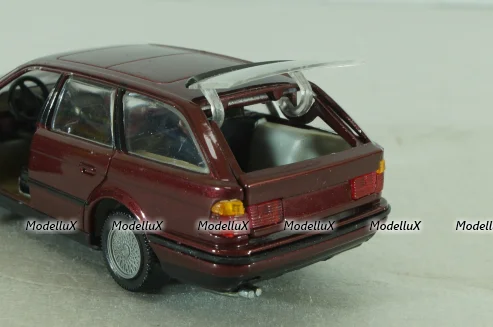 BMW 525i (E34) 1987, dark red, 1011, GAMA, 1:43