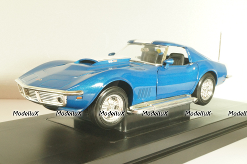 Chevrolet Corvette Baldwin Motion (C3) 1968, blue, 33389, Ertl - American Muscle 1:18
