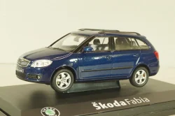 Skoda Fabia II Combi 2007, blue, 143AB009KC, Abrex 1:43 Уценка!