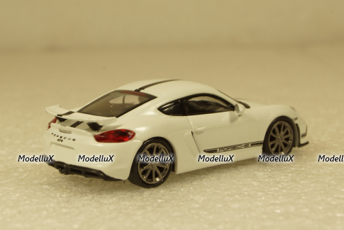 Porsche 981 Cayman Gt4 White, 870066120, Minichamps 1:87