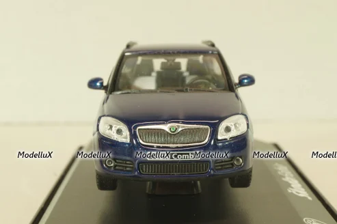 Skoda Fabia II Combi 2007, blue, 143AB009KC, Abrex 1:43 Уценка!