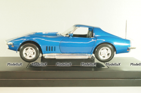 Chevrolet Corvette Baldwin Motion (C3) 1968, blue, 33389, Ertl - American Muscle 1:18