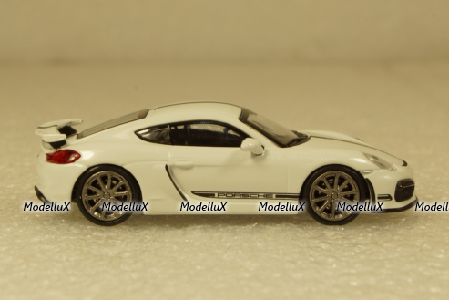 Porsche 981 Cayman Gt4 White, 870066120, Minichamps 1:87