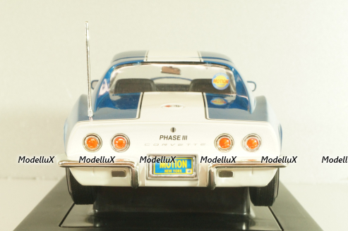 Chevrolet Corvette Baldwin Motion (C3) 1968, blue, 33389, Ertl - American Muscle 1:18