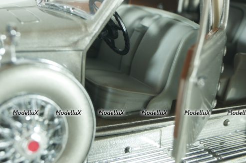 Duesenberg SJ Twenty Grand 1933, silver, Franklin Mint 1:24