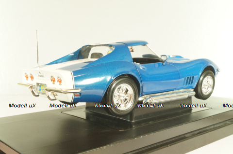 Chevrolet Corvette Baldwin Motion (C3) 1968, blue, 33389, Ertl - American Muscle 1:18
