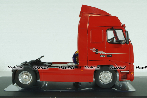 Volvo FH12 1994 red, TR123, IXO 1:43