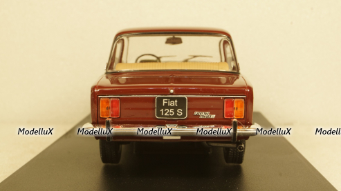 Fiat 125 Special dark red, WB124075, WhiteBox 1:24