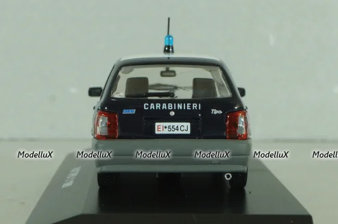 Fiat Tipo 1.1 Carabinieri, Police 1989, dark blue,  803321, Edison Giocattoli 1:43