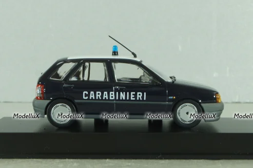Fiat Tipo 1.1 Carabinieri, Police 1989, dark blue,  803321, Edison Giocattoli 1:43