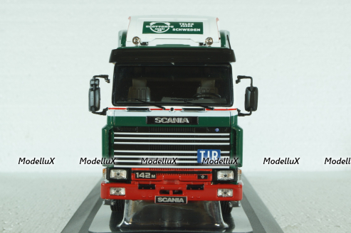 Scania 142 M 1981 green, TR137 , IXO 1:43