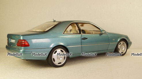 Mercedes CL600 С140 Coupe 1997, 183448, Norev 1:18
