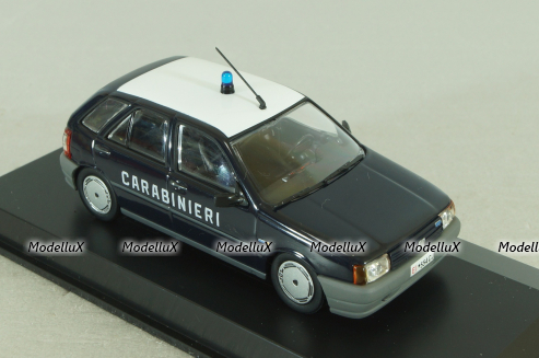 Fiat Tipo 1.1 Carabinieri, Police 1989, dark blue,  803321, Edison Giocattoli 1:43