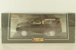 Toyota Land Cruiser Prado (J150) 2018, black, 29412, Vitesse 1:43