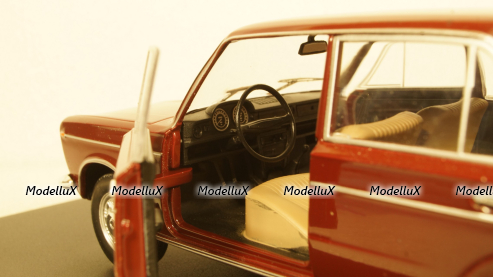 Fiat 125 Special dark red, WB124075, WhiteBox 1:24