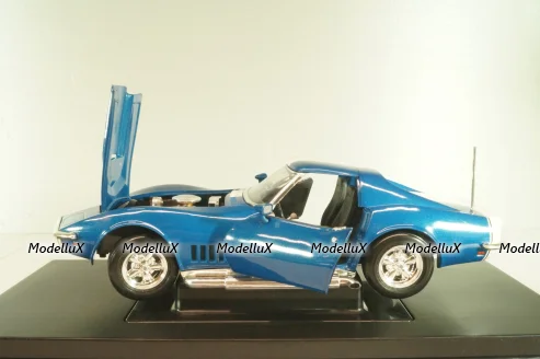 Chevrolet Corvette Baldwin Motion (C3) 1968, blue, 33389, Ertl - American Muscle 1:18