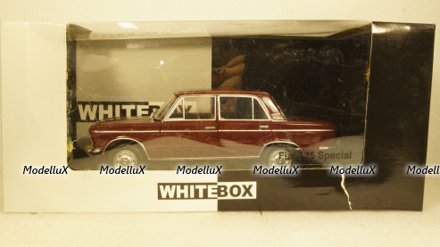 Fiat 125 Special dark red, WB124075, WhiteBox 1:24