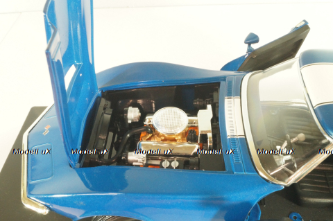 Chevrolet Corvette Baldwin Motion (C3) 1968, blue, 33389, Ertl - American Muscle 1:18