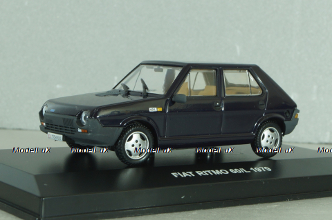 Fiat Ritmo 60/L 1979, dark blue,  803521, Edison Giocattoli 1:43