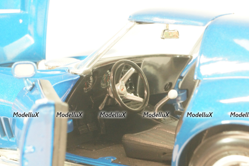 Chevrolet Corvette Baldwin Motion (C3) 1968, blue, 33389, Ertl - American Muscle 1:18
