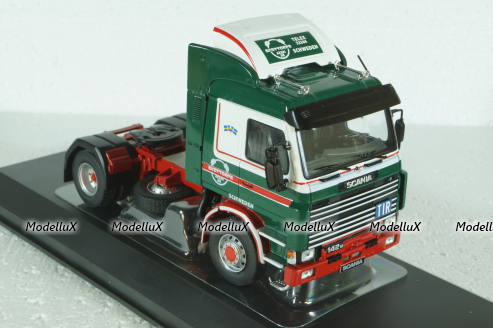 Scania 142 M 1981 green, TR137 , IXO 1:43