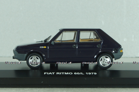 Fiat Ritmo 60/L 1979, dark blue,  803521, Edison Giocattoli 1:43
