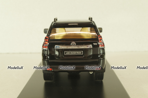 Toyota Land Cruiser Prado (J150) 2018, black, 29412, Vitesse 1:43