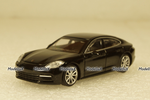 Porsche Panamera 4S 2015 Black, 870067104, Minichamps 1:87