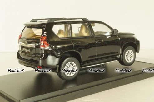 Toyota Land Cruiser Prado (J150) 2018, black, 29412, Vitesse 1:43