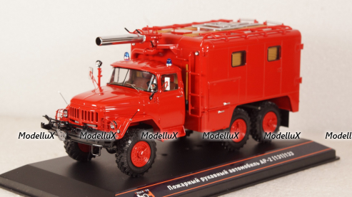 АР-2(131)133 Пожарный рукавный автомобиль на шасси Зил 131, TruckTyr 1:43