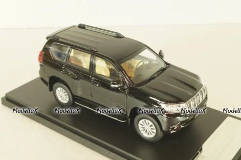 Toyota Land Cruiser Prado (J150) 2018, black, 29412, Vitesse 1:43