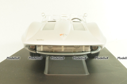 Chevrolet Corvette Stingrey (C1) 1959, silver, 71000, Autoart 1:18