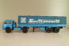 Маз-504В с п/прицепом 5205А Совстрансавто 1977, синий, Н785, Наш Автопром 1:43 (С доработками)