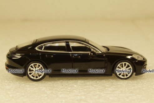 Porsche Panamera 4S 2015 Black, 870067104, Minichamps 1:87