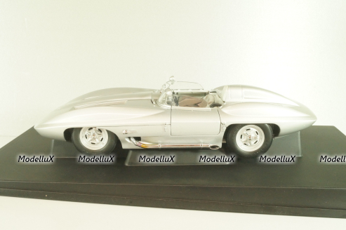 Chevrolet Corvette Stingrey (C1) 1959, silver, 71000, Autoart 1:18