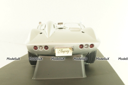 Chevrolet Corvette Stingrey (C1) 1959, silver, 71000, Autoart 1:18