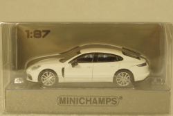 Porsche Panamera 2015 White, 870067102, Minichamps 1:87