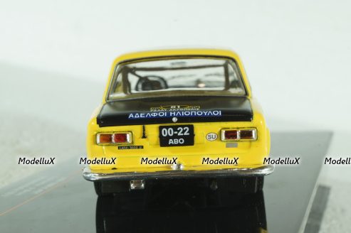 Ваз-2101 Lada 1600 N.81 Rally Acropolis 1977, Brundza/Brum, RAC410, IXO 1:43