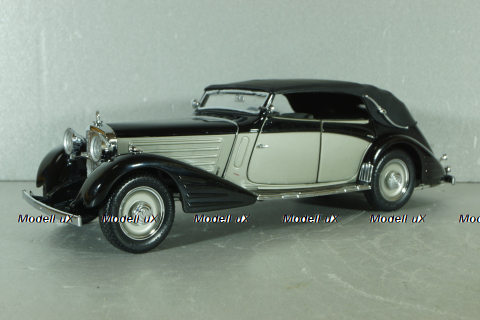 Maybach Zeppelin 1939, black/grey, Franklin Mint 1:24