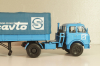 Маз-504В с п/прицепом 5205А Совстрансавто 1977, синий, Н785, Наш Автопром 1:43 (С доработками)