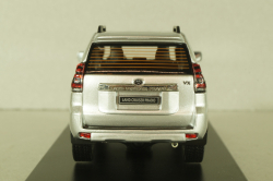 Toyota Land Cruiser Prado (J150) 2018, silver, 29411, Vitesse 1:43