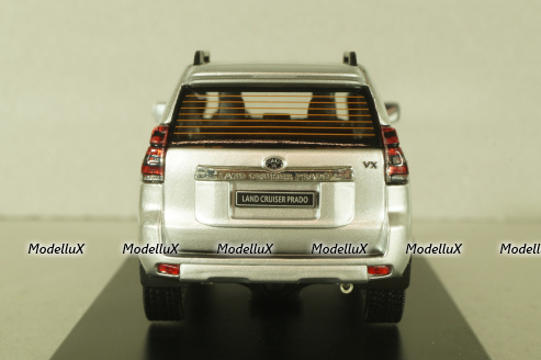 Toyota Land Cruiser Prado (J150) 2018, silver, 29411, Vitesse 1:43