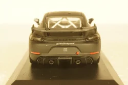 Porsche 718 Cayman GT4 Clubsport 2020 Matt Black, 410196101, Minichamps 1:43 Уценка!