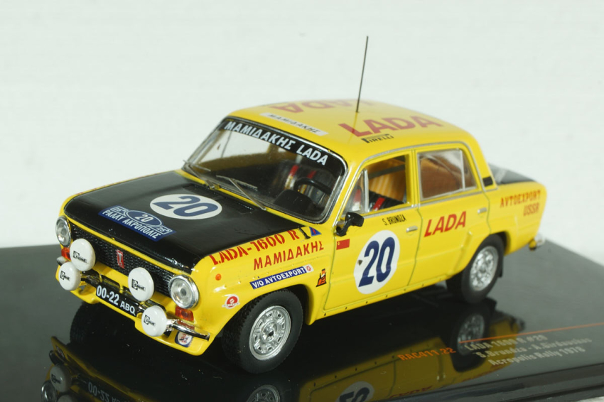 Ваз-2101 Lada 1600 N.81 Rally Acropolis 1977, Brundza/Brum, RAC410