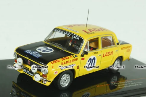 Ваз-2101 Lada 1600 N.20 Rally Acropolis 1978, Brundza/Girdauskas, RAC411, IXO 1:43