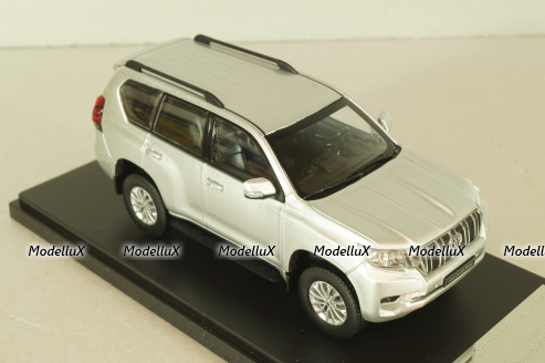 Toyota Land Cruiser Prado (J150) 2018, silver, 29411, Vitesse 1:43
