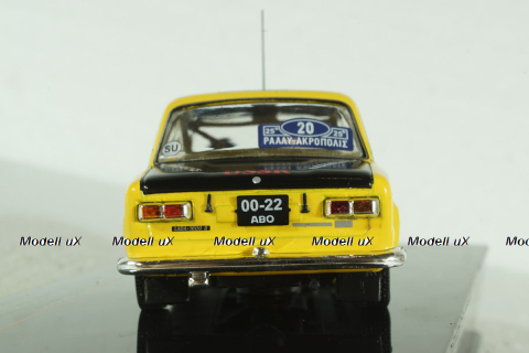 Ваз-2101 Lada 1600 N.20 Rally Acropolis 1978, Brundza/Girdauskas, RAC411, IXO 1:43