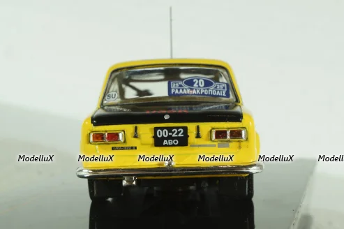 Ваз-2101 Lada 1600 N.20 Rally Acropolis 1978, Brundza/Girdauskas, RAC411, IXO 1:43